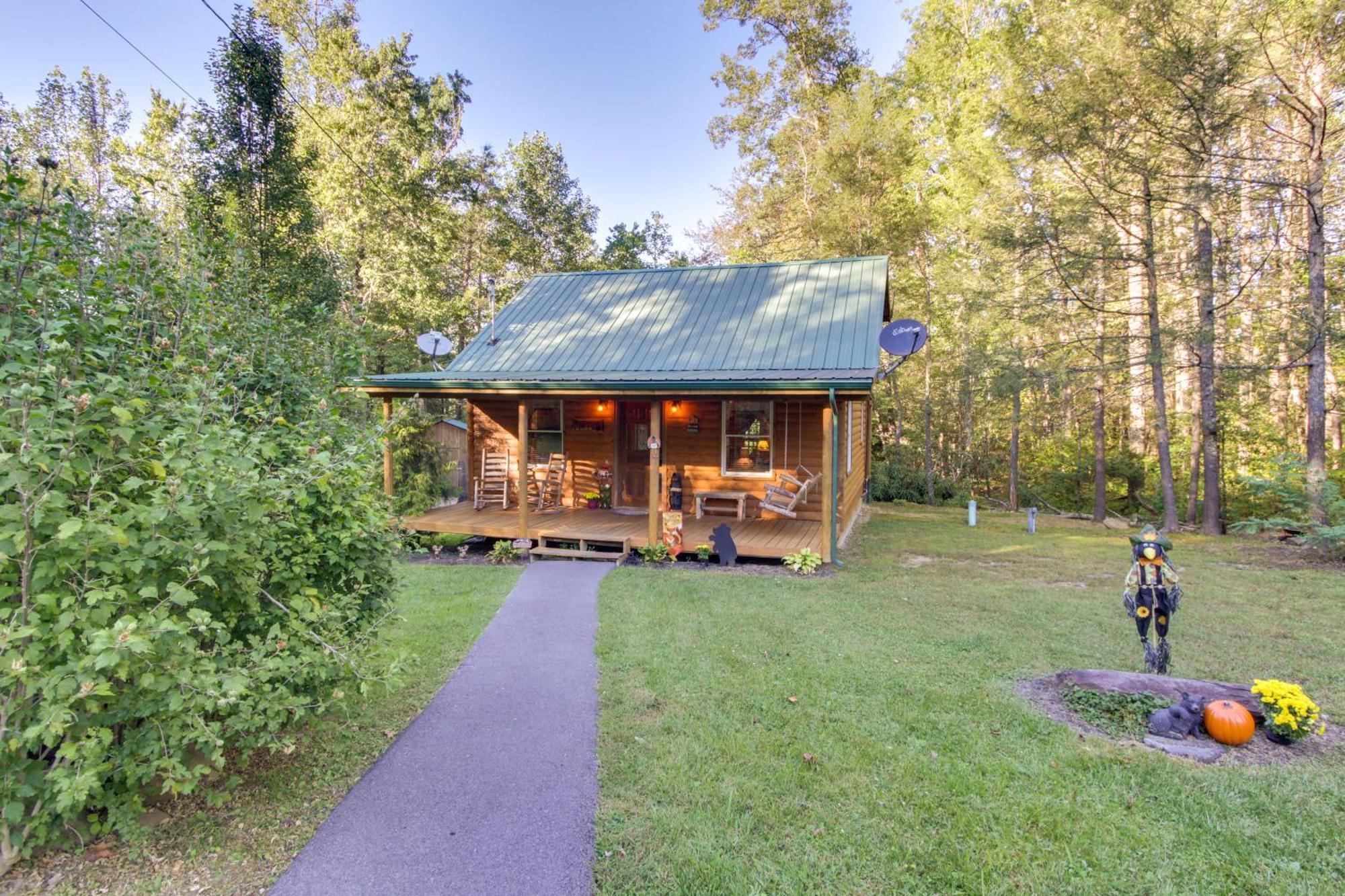 Pet-Friendly Cosby Log Cabin With Backyard And Porch! Exterior foto